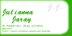 julianna jaray business card