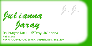 julianna jaray business card